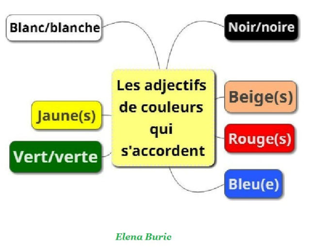adjectifs – aula de francès